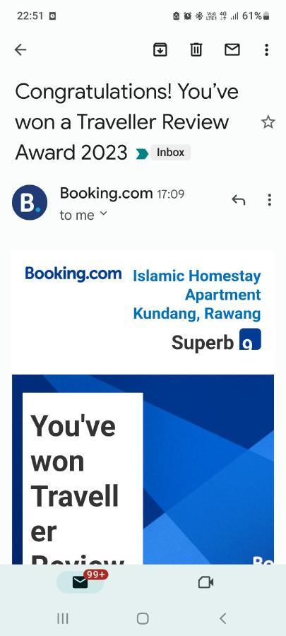 Islamic Homestay Apartment Kundang, Раванґ Екстер'єр фото